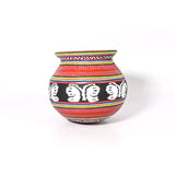 Ceramic Pot - Painted - Small