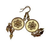 Earrings Medalion