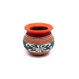 Ceramic Pot - Painted - Small